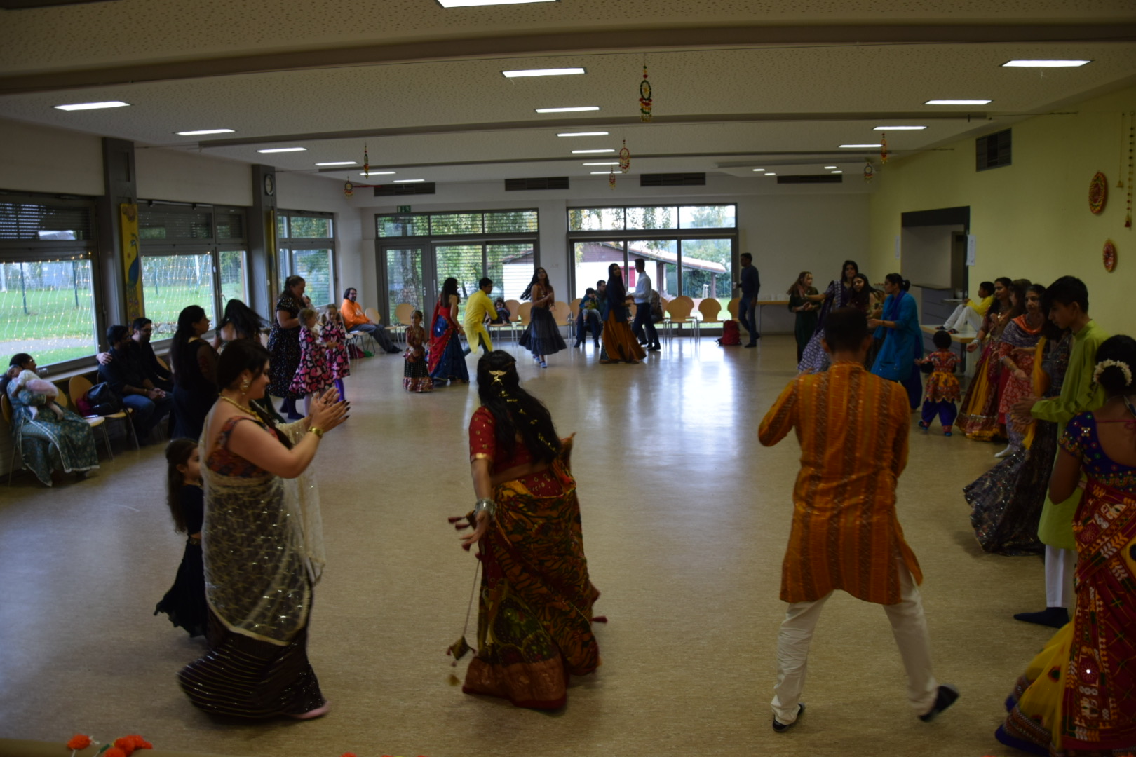 Garba circle — Navratri celebration