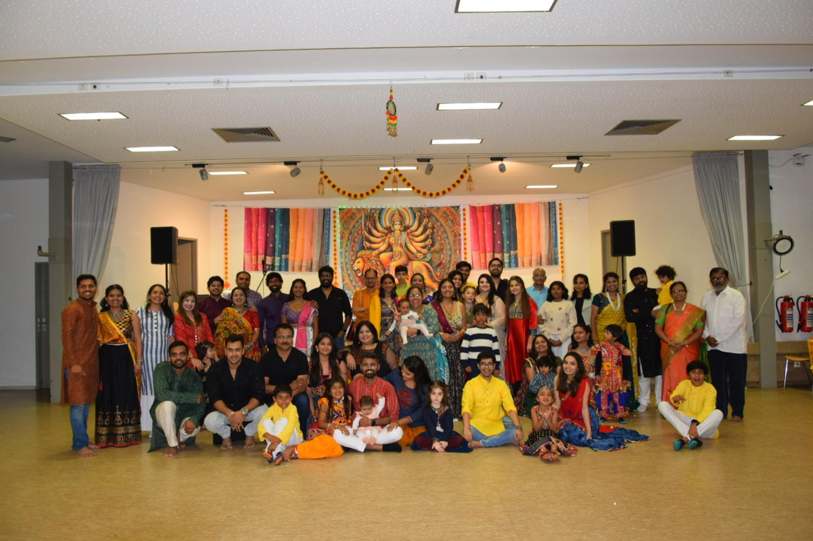 Hochrhein Indian Community — group photo Navratri 2025